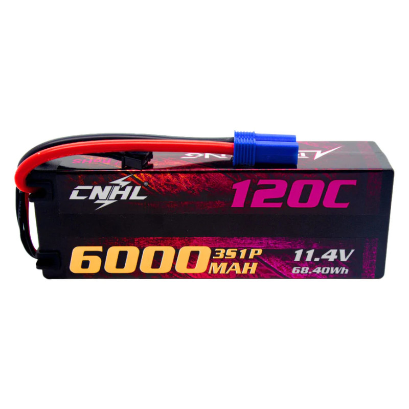 CNHL Racing 3S 6000 mAh 120C/240C HV EC5 Hard Case